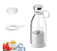 Juicengobrand, 2025 new juicengo portable blender, 350ml Cordless Personal Blender for Shakes and Smoothies, With Stainless Steel Blades (White)