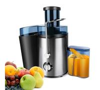 Juicer, 400W Centrifugal Juicer Machines Whole Fruit and Vegetable Juice Extractor, 2.6" Wide Mouth Juicer Maker Machines Quick Juicing with 2 Speeds, Stainless Steel Portable Smart Juicer, Easy Clean