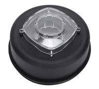 Juicer Blender Upper Lid Replacement Parts Durable Non Rubber Cover with Polycarbonate Plug Easy to Install for 64oz Container Accessory 2 Piece Set