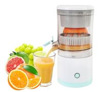 Juicer Blender, Wireless Portable Juicer, 360° Automatic Extractor with USB-C Charging, BPA-Free ABS, for Orange, Lemon, Grapefruit, Home, Office, Travel