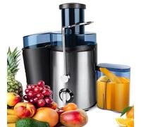 Juicer, Centrifugal Juicer Machines Whole Fruit and Vegetable 400W, 65mm Wide Mouth Juicer Extractor with 2 Speeds, Easy Clean & Use, Compact Design & Anti-drip