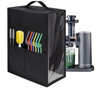 Juicer Cover, Waterproof and Dustproof Juicer Protective Cover Compatible with Ninja JC151,13"L x 9"W x 15.74"H,Black