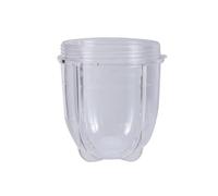 Juicer Cup Mug Tall and Short Cup Plastic Tall or Short Transparent Cup Mug Blender Juicer Replacement Parts Accessories(S)