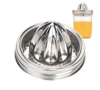 Juicer Glass Jar Top Manual Leak-Proof Juice Squeezer Bottle Cap