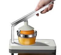 Juicer Hand Press, Stainless Steel Lemon Squeezer, Lever Principle Design, Anti-slip Base, Easy Clean, for Lemon, Pomegranate, Lime, Citrus