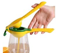 Juicer Handheld, Lemon Squeezer, 10.04x2.95x2.17in Manual Press, Portable Tool, Comfort Grip, Vegetable Crusher for Kitchen, Family, Breakfast, Camping, Fitness, Baby, Food Prep, Restaurant