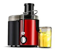 Juicer Machine, 1000W Centrifugal Extractor, Wide Mouth Feed Chute, Compact Design, 3-Speed Settings, Stainless Steel, Non-Slip Feet for Fruit and Vegetables