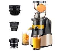 Juicer Machine, Automatic Fruit and Vegetable Extractor for Quick Home Juicing and Parties, Whole Fruit Juicer for Easy Use