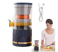 Juicer Machine - Electric Orange Juicer - Automatic Separation Fruit Press Machine | Citrus Squeezer for Orange, Grapefruit, Lime | Portable Juice Container, Juicer Blender 7.4V for Healthy Living