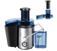 Juicer Machines, 1000W Centrifugal Juicer Machines Whole Fruit and Vegetable, 3-inch Wide Mouth Juicer Extractor Quick Juicing with 2 Speeds, Compact Design Easy Clean & Use, with 500ML Juice Cup