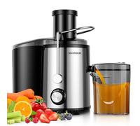 Juicer Machines, 800W Juicers with 3 Speed Control for Fruit and Vegetables,Higher Juice Yield Extractor Machine, Stainless Steel Centrifugal Juicers