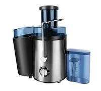 Juicer Machines, Fruit and Vegetable Juice Extractor, Electric Citrus Juicers with 3 Speed Control, 500ML Capacity, Drip Stop, Easy Clean, Liberate Your Hands, Silver