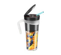 Juicer Machines, HD-09 Portable Wireless Juicer Cu, 600ml Personal Blender, 150W Smoothie Maker with USB Charging, Compact Design for Travel, Home, Office, Baby Food, Automatic Cleaning, BPA Free