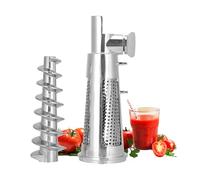 Juicer Meat Grinder Accessories Mixer Meat Grinder Parts for Home Kitchen Dining Aluminum Alloy Food Strainers Meat Grinder Attachment Tools Sleeve Baffle