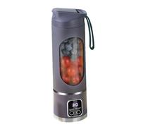 Juicer Mini Portable Electric Fruit Juicer, Portable Blender,USB Rechargeable Smoothie Maker Blender Machine Fruit Cup Juicing Cup Kitchen Mixer(Purple)