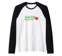 Juicing Queen Juice Vegetable Fruit Lover Raglan Baseball Tee