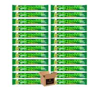 Juicy Bites - Blue Raspberry, Apple, Lemon Sour | Fruity Chewy Sweets Candy Bars | Soft & Juicy Chews for Kids & Adults | Natural Flavour 115g (Pack of 24, Chewits Xtreme Extreme Sour Apple Stick 34g)