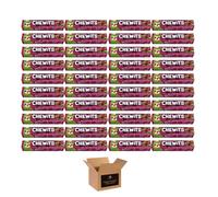 Juicy Bites - Blue Raspberry, Apple, Lemon Sour | Fruity Chewy Sweets Candy Bars | Soft & Juicy Chews for Kids & Adults | Natural Flavour (Pack of 40, Chewits Cherry Stick 30g)