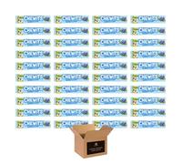 Juicy Bites - Blue Raspberry, Apple, Lemon Sour | Fruity Chewy Sweets Candy Bars | Soft & Juicy Chews for Kids & Adults | Natural Flavour 115g (Pack of 40, Blue Raspberry Stick 30g)