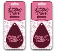 Juicy Blast Cherry Car Air Freshener, Pack of 2