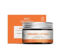 Juicy Chemistry Blood Orange & Rosehip Lip Balm, 5g Organic Lip Balm For Dry, Chapped & Pigmented Lips, Ecocert Certified Organic For Unisex, Clinically Tested & Proven, Cruelty-Free & 100% Veg