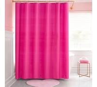 Juicy Couture 70"x72" Waterproof PEVA Shower Curtain for Bathroom, Hot Pink