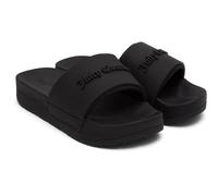 Juicy Couture BREANNA STACKED SLIDERS Black UK 3 Sandal Ladies Summer