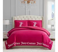 Juicy Couture Comforter Set, Polyester, Hot Pink, King 3PC