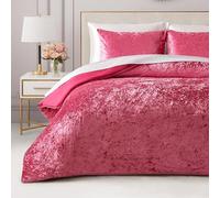Juicy Couture Comforter Set, Polyester, Hot Pink Velvet, Twin/Twin XL