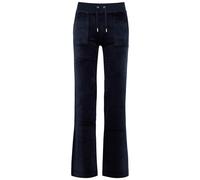 Juicy Couture Del Ray Logo Velour Sweatpants - Navy - L (UK14 / L)