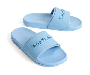 Juicy Couture Embossed Slider Dusk Blue