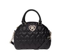 Juicy Couture Flawless Dome Satchel, Handbag with Adjustable Shoulder Strap & Top Handle, Heart Quilted Liqu, One Size