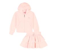 Juicy Couture Girls' 2 Pc Skirt Set, Barely Pink, 4