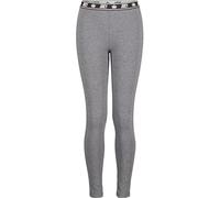 Juicy Couture Girls, Full Length Pull-on Stretch Pants with Logo Design & Elastic Waistband, Phantom Heather/Legging, 10-12