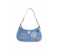 Juicy Couture Girls Rule Shoulder Bag, 12 x 7 x 3 Inches, Blue Gleam (Terry Cloth), M, Hobo