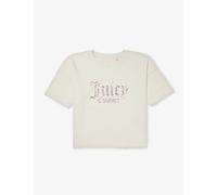 Juicy Couture Girls Vanilla Ice Kids Logo-print Short-sleeve Cotton-jersey T-shirt 8-16 Years 12-13