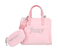 Juicy Couture Iris Velvet Rhinestones Handbag 19 cm pink