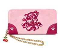 Juicy Couture Juicy Sugar Rush Large Zip Around Wallet, Flamingo Pink, One Size, Zip Around Wristlet Wallet