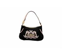 Juicy Couture Lovers Club Wristlet, 8 x 5 x 1 Inches, Liquorice / Pink Diamond, S, Casual