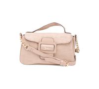 Juicy Couture Made You Look Flap Crossbody, Debossed Logo Design, Adjustable Strap, 9.5in W x 5in H, Cafe, 9.5in W x 5in H, Flap Crossbody Bag