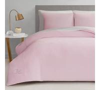 Juicy Couture Marshmallow Pink Velour Full/Queen Comforter Set - 3 Piece Luxury Bedding Ensemble