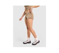 JUICY COUTURE Micro Velour Shorts - Brown - Womens XL