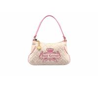Juicy Couture Mini Shoulder Bag Wristlet, Sandstone, 8" W x 5" H x 1" D