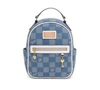 Juicy Couture Miss Independent Backpack, Medium Washed Denim, 12" H x 9" W x 5.5" D