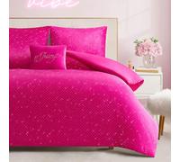 Juicy Couture Rhinestone Princess 3-Pc Comforter Set Hot Pink Twin/TXL
