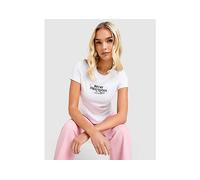 JUICY COUTURE Rodeo Diamante Baby T-Shirt - White - Womens L