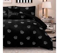 Juicy Couture Royal Bling 4-Piece Comforter Set Black King