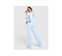 JUICY COUTURE Script Velour Track Pants - Blue - Womens XS
