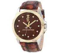 Juicy Couture Women's 1900932 Stella Croc Embossed Leather Strap Watch