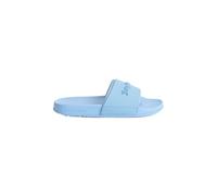 Juicy Couture Women's Breanna Embosse Sliders-Sandale Slides Badelatschen mit Applikation für Sommer Srand Pool, Dusk Blue, 4 UK